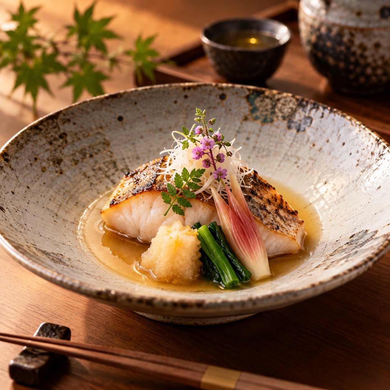 季節の食材を使った料理